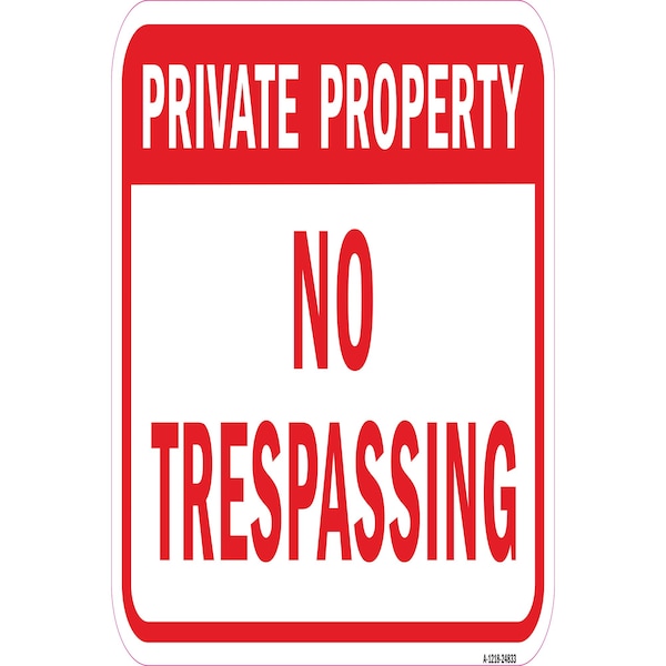 Signmission Safety Sign, 12 in Height, Aluminum, 24833 A-1218-24833 - main